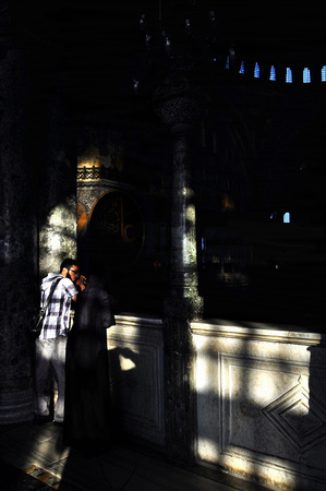sunlight in the mosque 2