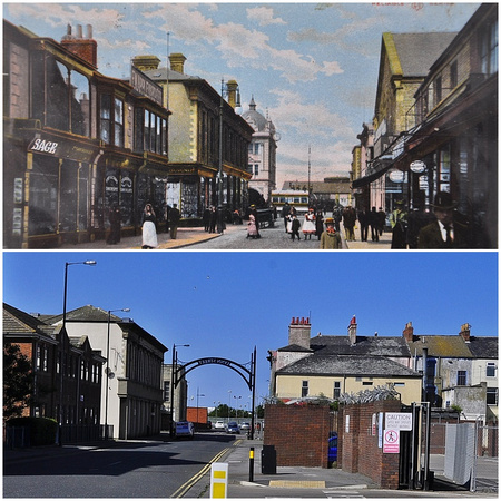 lynn street west hartlepool 1905 and 2014