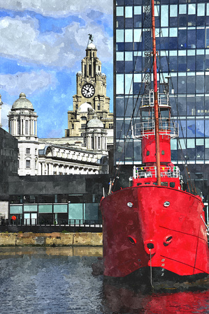 liver buildings and lightship