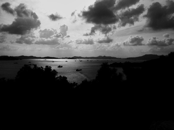 view from pu tai island
