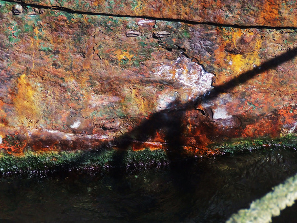 rusting hull