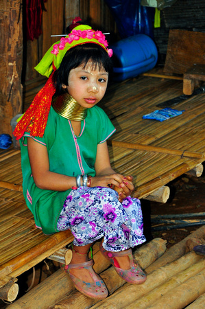 end of scool day karen tribe thailand