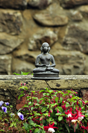 Buddha on the wall