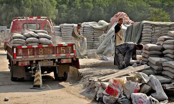 cement workers