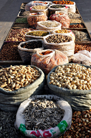 market stall in datong