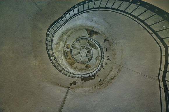the spiral staircase