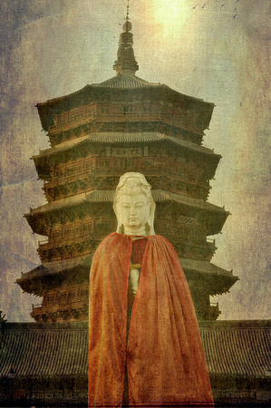 sakyamuni wooden pagoda