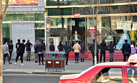 morning exercise in datong