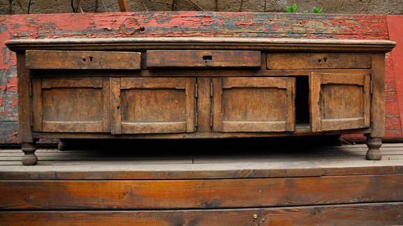 old furniture in hutong