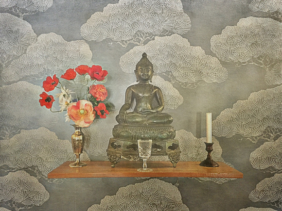 buddha in the refectory