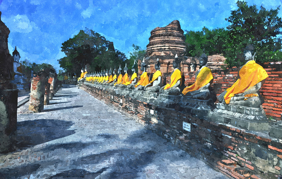 ancient buddhist site thailand